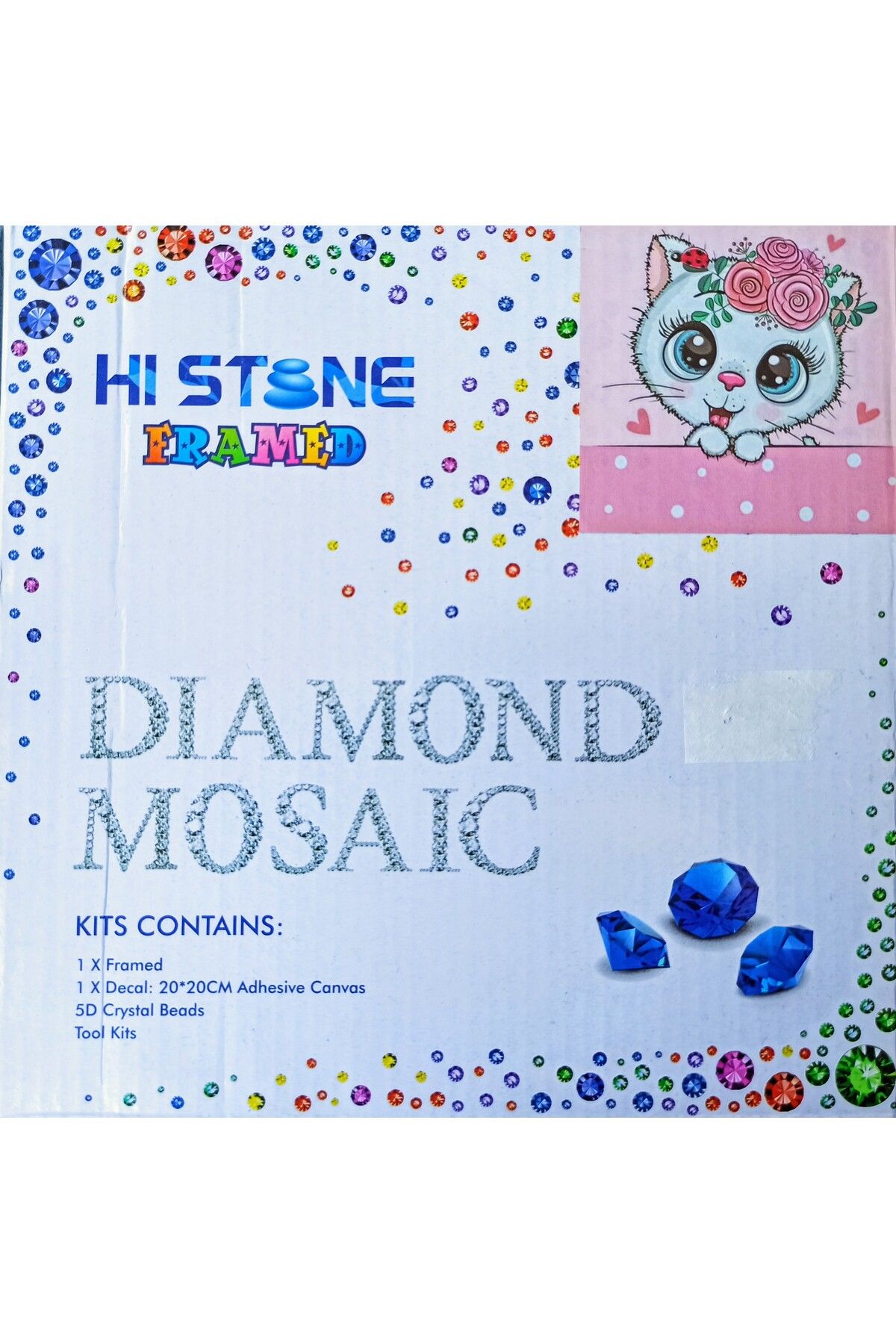 Hı%20Stone%20Çocuklar%20Için%20Çerçeveli%20Boncuk%20Taş%20Işleme%20Mozaik%20Goblen%20Kit%2016x16cm