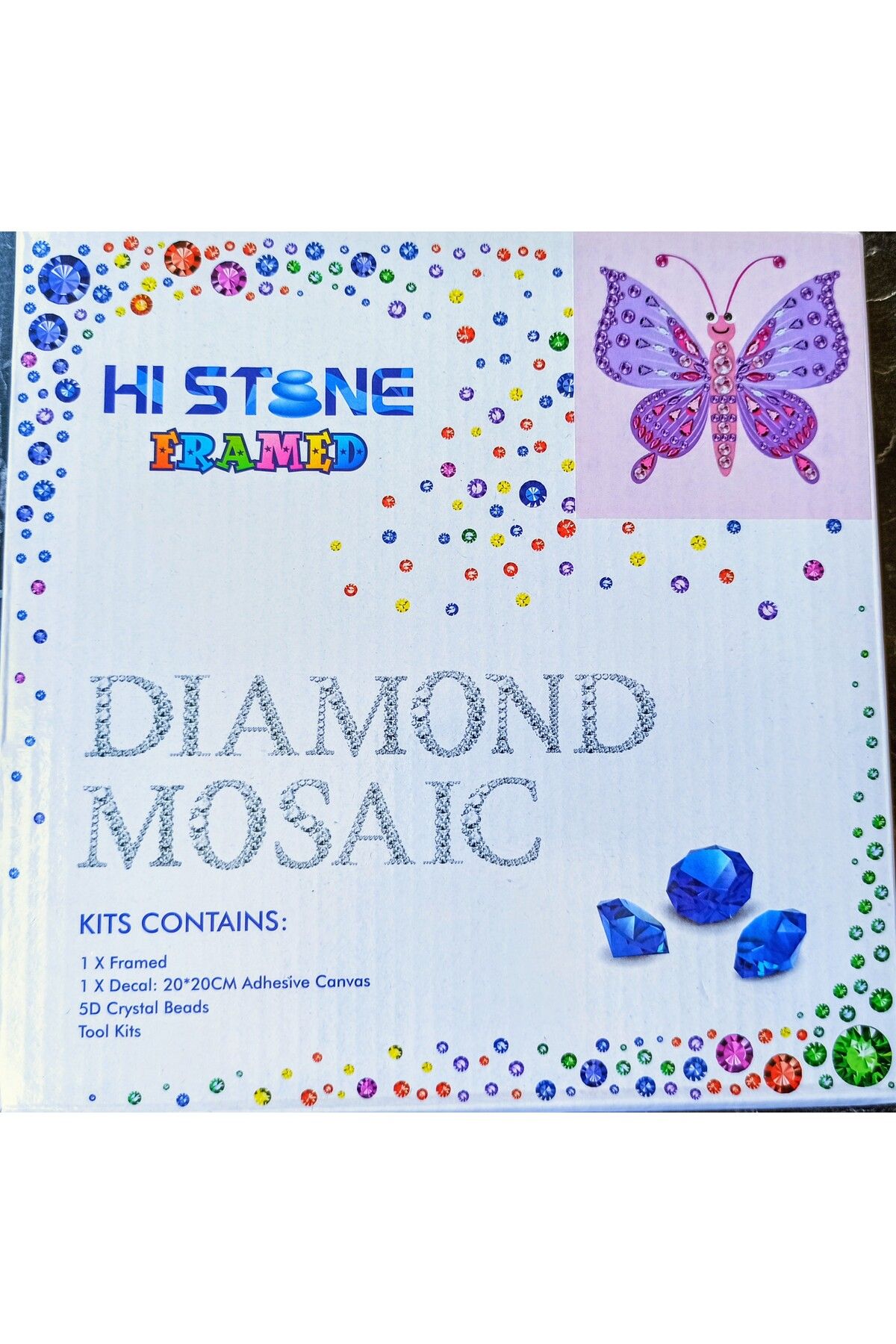 Hı%20Stone%20Çocuklar%20Için%20Çerçeveli%20Boncuk%20Taş%20Işleme%20Mozaik%20Goblen%20Kit%2016x16cm