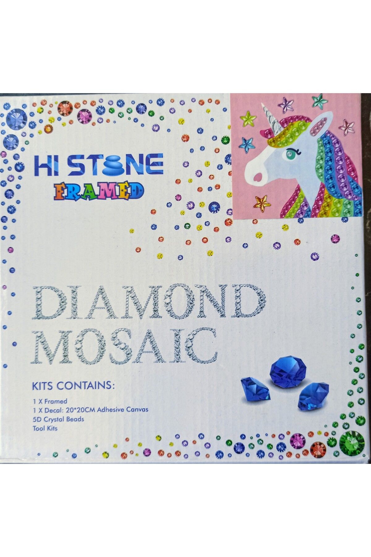 Hı%20Stone%20Çocuklar%20Için%20Çerçeveli%20Boncuk%20Taş%20Işleme%20Mozaik%20Goblen%20Kit%2016x16cm