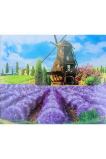 Boncuklu Taşlı Mozaik Elmas Goblen Pano Tablo Resim Puzzle Dıamond Paıntıng 21x25