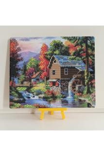 Boncuklu Taşlı Mozaik Elmas Goblen Pano Tablo Resim Puzzle Çocuklar Için 21x25