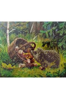 Boncuklu Taşlı Mozaik Elmas Goblen Pano Tablo Resim Puzzle Dıamond Paıntıng 21x25 Çocuklar Için